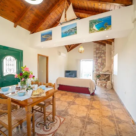빌라 Stone Eriphyle ,private With Sunset View!! 피스카던