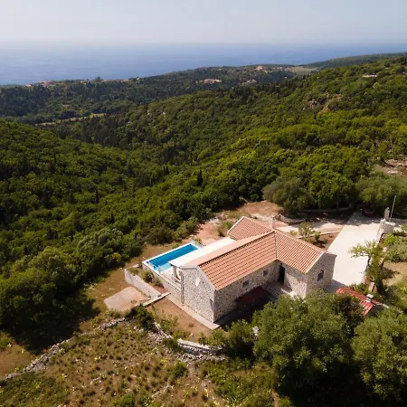빌라 Stone Eriphyle ,private With Sunset View!! 피스카던