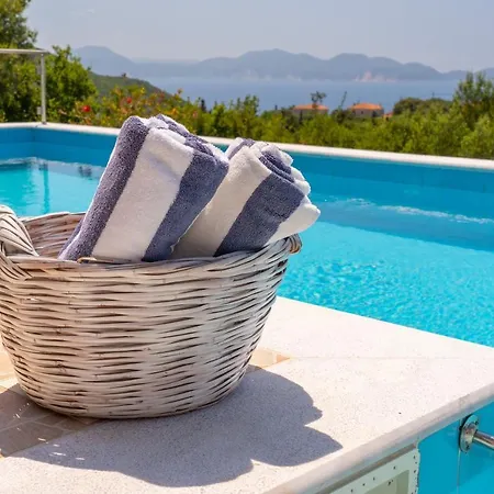 Stone Eriphyle ,private Witn Sunset View Villa Fiskardo