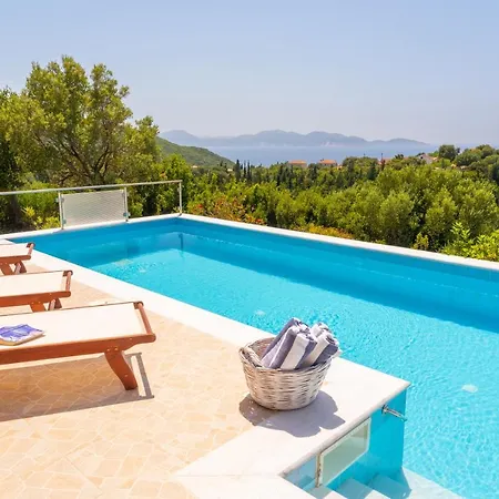 Stone Eriphyle ,private With Sunset View!! Fiskardo