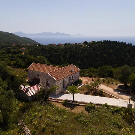 Villa Stone Eriphyle ,private Witn Sunset View Fiskardo
