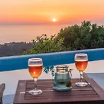 Stone Eriphyle ,private With Sunset View!! Villa