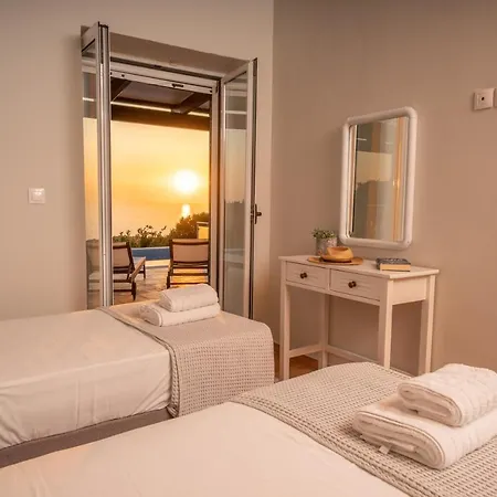 Villa Stone Eriphyle ,private With Sunset View!! *