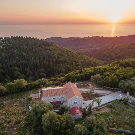 Stone Eriphyle ,private With Sunset View!! Villa Fiskardo